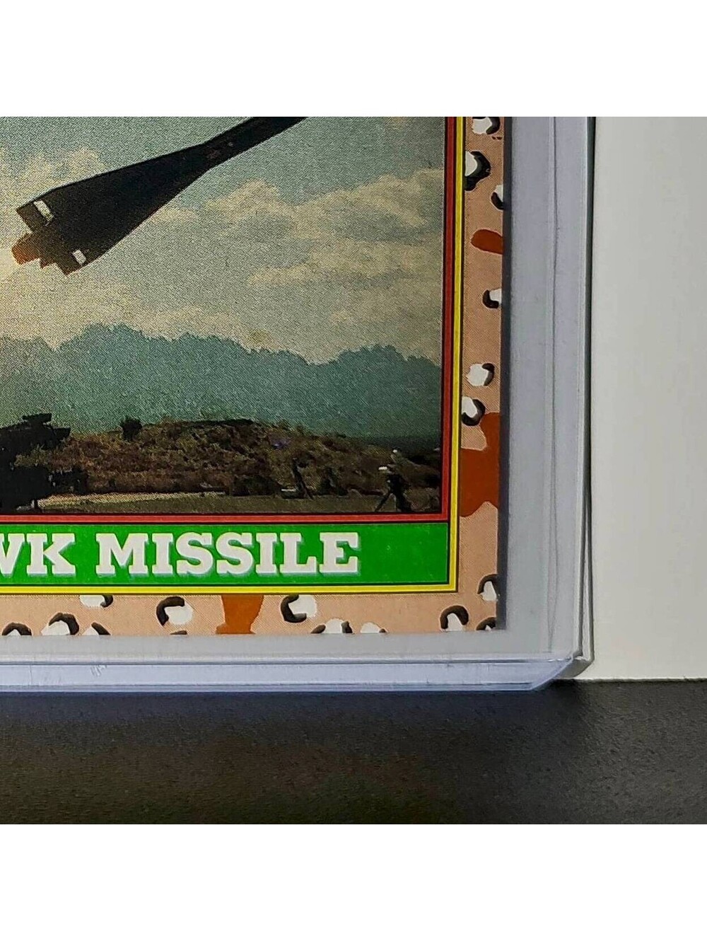 Hawk Missile 1991 Topps Desert Storm #52 Card - Picture 6 of 10